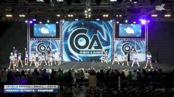 Indiana Ultimate - Rampage [2026 L4 Senior - Small Day 2] 2026 COA Grand Nationals