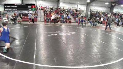 142-148 lbs Round 1 - Antonio Lara, Gering vs Elijah Knisley, Central