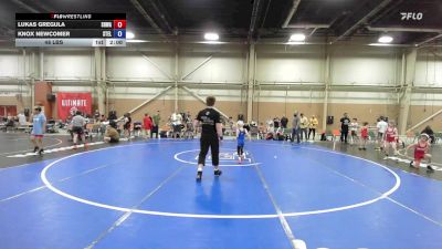 48 lbs Rr Rnd 2 - Lukas Gregula, South Hills Wrestling Academy - BK6E vs Knox Newcomer, Steller Trained Grevious - BK6E