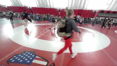 155 lbs Cons. Semi - Lexi Mentink, Askren Wrestling Academy vs Isabelle Olesen, Askren Wrestling Academy