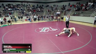 138 lbs Semifinal - Isaac Dill, Gibson Southern vs Jordan Emmick, Washington