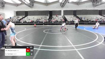 89 lbs Rr Rnd 1 - Matthew McDermott, Revival Orange vs Gage Fertner, American Elem Elite