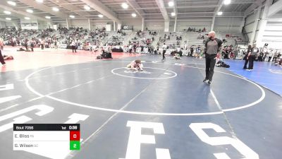 152 lbs Round Of 128 - Ethan Bliss, PA vs Gavin Wilson, SC