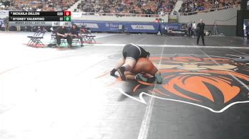 237-D2 Cons. Semi - McKaila Dillon, Globe High School vs Sydney Valentino, Coconino High School