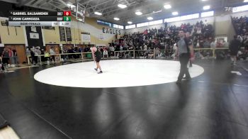 144 lbs Semifinal - Gabriel Salsamendi, Shelton vs John Carrozza, Ridgefield
