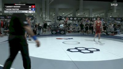 87 kg 5th Place Match - Jarrett Wadsen, Jackrabbit Wrestling Club vs Jaxon Trotter, Tiger Wrestling Club