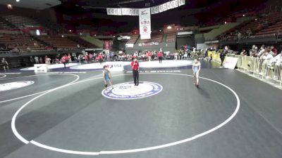 74 lbs Cons. Sub-quarters - Luigi Piparo vs Mohammad Hashim Asifi, Mad Dawg Wrestling Club