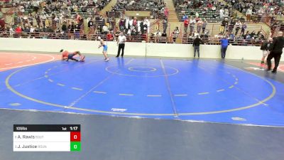 105 lbs Quarterfinal - Antwon Rawls, South Georgia Athletic Club vs Jude Justice, Roundtree Wrestling Academy