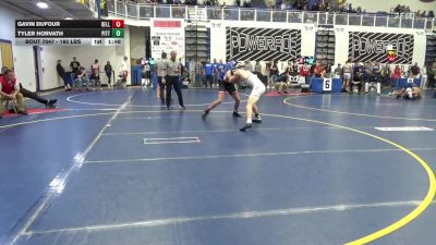 160 lbs Round Of 32 - Gavin DuFour, Bellefonte vs Tyler Horvath, Pitts. Central Catholic