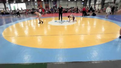 126 lbs Rr Rnd 2 - Caleb Hoffman, D2 Ducks vs Jackson Baglio, Team Shutt Wrestling Prep