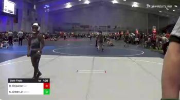 90 lbs Semifinal - Riker OHearon, Mat Demon WC vs Kameron Green Jr, Omaha