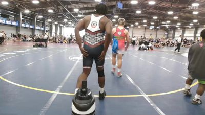 220 lbs Rr Rnd 2 - Cody Alessi, Ragin Raisins Catawba HS vs Xavier Wilson, NC United