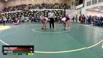 190 lbs Champ. Round 2 - Isaac Ternosky, SPRINGFIELD(Akron) vs Sam Haley, NORTH ROYALTON