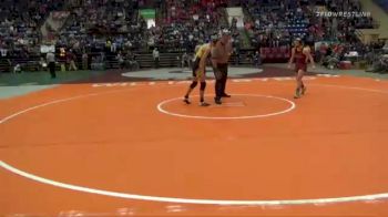 1 - 113 lbs 5th Place Match - Olivia Waller, George Wythe (Wytheville) vs Sam Harrison, Franklin