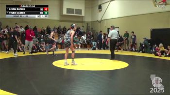 103 lbs Champ. Round 1 - Justin Rosiak, Sutter Middle School vs Kyler Coates, Run To Danger