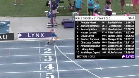 Youth Girls' 3k Championship, Finals 2 - Age 11