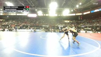 5A 144 lbs Quarterfinal - Boone Bowman, Blackfoot vs Gabriel Costanza, Bishop Kelly