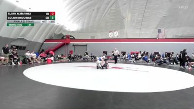 125 lbs Finals (2 Team) - Colton Drousias, Glenville State vs Elijah Almarinez, Maryville