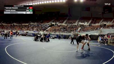 175-D2 Semifinal - David Rojas, Canyon View High School vs Taylor Franke, Arizona College Prep