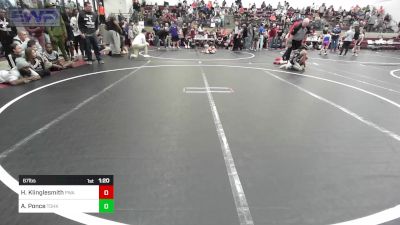 67 lbs Final - Heston Klinglesmith, Perry Wrestling Academy vs Angel Ponce, Team Of Hard Knox