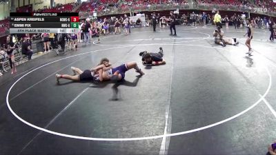138 lbs 5th Place Match - Emmi Fix, Norris Wrestling Club - Girls vs Aspen Kreifels, Nebraska City Wrestling Club - Girls