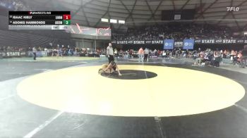 Boys 2A 144 lbs Cons. Round 1 - Isaac Kiely, Lindbergh vs Adonis Hammonds, Aberdeen