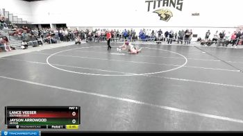 150 lbs Cons. Round 3 - Lance Veeser, Southern Door vs Jayson Arrowood, Antigo