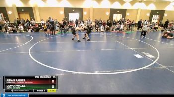 95 lbs Cons. Round 1 - Aidan Rainer, Grantsville Wrestling Club vs Devan Walke, North Sanpete