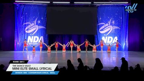 The Dance Vault - Mini Elite Small Lyrical [2025 Mini - Contemporary/Lyrical - Small Day 2] 2025 NDA All-Star National Championship