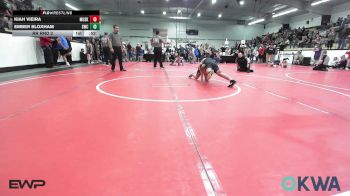 83 lbs Rr Rnd 2 - Kiah Vieira, Muskogee Rougher Youth Wrestling vs Ember Bloxham, Salina Wrestling Club