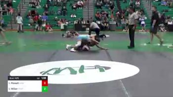 120 lbs Quarterfinal - Irelan Powell, Unaffiliated vs Isabella Miller, Female Elite Wrestling