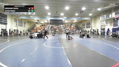 113 lbs Cons. Round 1 - Jacob Perez, Servite vs Abraham Chapa, La Quinta