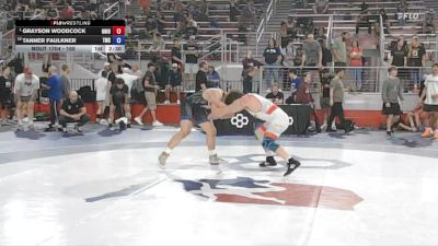 165 lbs Champ. Round 3 - Grayson Woodcock, Ohio vs Tanner Faulkner, Team Missouri Select