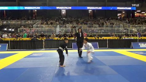 Yuchen Xing vs Luciano Javier Romero Castillo 2025 Pan Kids Jiu-Jitsu IBJJF Championship