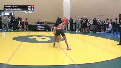 105 lbs Champ. Rd Of 16 - Bryce Thomas, Rampage Wrestling vs Gavin Schomburg, TWC