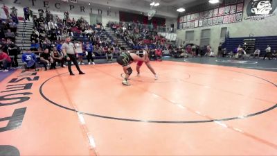 215 lbs Champ. Round 3 - Santiago Campos, Mar Vista vs Christian Carrera, El Cajon Valley