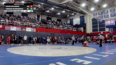 145 lbs Consy 2 - Aidan Mulheren, Ligonier Valley vs Tristan Wtorkiewicz, Mt. Pleasant