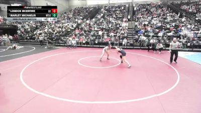 6A 135 lbs 3rd Place Match - London Mcentire, Corner Canyon vs Marley Michaelis, Westlake