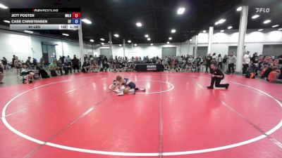 84 lbs Jett Foster, Minnesota Blue vs Case Christensen, Utah