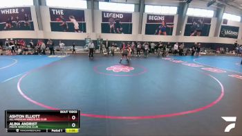 132 lbs Champ. Round 1 - Alina Andrist, Pirate Wrestling Club vs Ashton Elliott, All American Wrestling Club