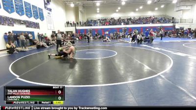 157 lbs Champ. Round 1 - Landon Puzio, Lakeland 2 vs Talan Hughes, East Valley (Spokane)