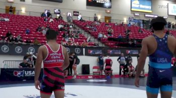 82 kg Final - Arvin Khosravy, California vs Arian Khosravy, California