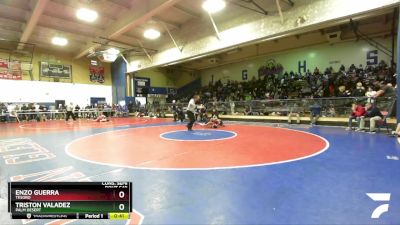 132 lbs Cons. Semi - Triston Valadez, Palm Desert vs Enzo Guerra, Tesoro