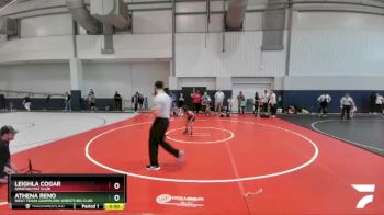 72 lbs Round 3 - Leighla Cogar, Spartan Mat Club vs Athena Reno, West Texas Grapplers Wrestling Club