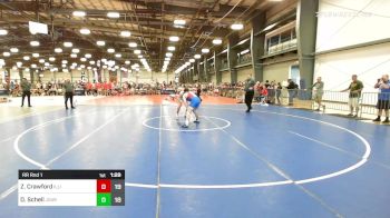 170 lbs Rr Rnd 1 - Zackary Crawford, Illinois Cornstars Gold vs Dylan Schell, Journeyman Wrestling Club