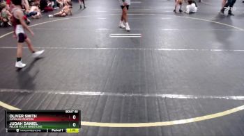 52 lbs Cons. Round 1 - Judah Daniel, Pelion Youth Wrestling vs Oliver Smith, Carolina Reapers