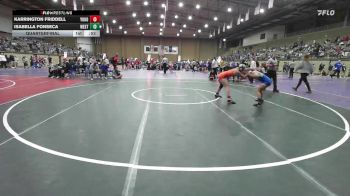 105A Quarterfinal - Isabella Fonseca, Deer Creek vs Karrington Friddell, Platte County