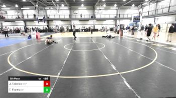 125A lbs 5th Place - Jake Talarico, St Peters Prep vs Theodore Flores, Izzy Style Wrestling