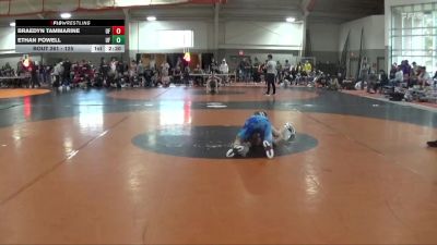 125 lbs Cons. Round 1 - Braedyn Tammarine, Unattached vs Ethan Powell, Coker University