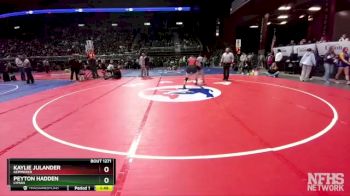 140 lbs Semifinal - Kaylie Julander, Kemmerer vs Peyton Hadden, Lyman